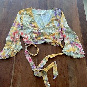 Spell and the gypsy Collective Wrap Top